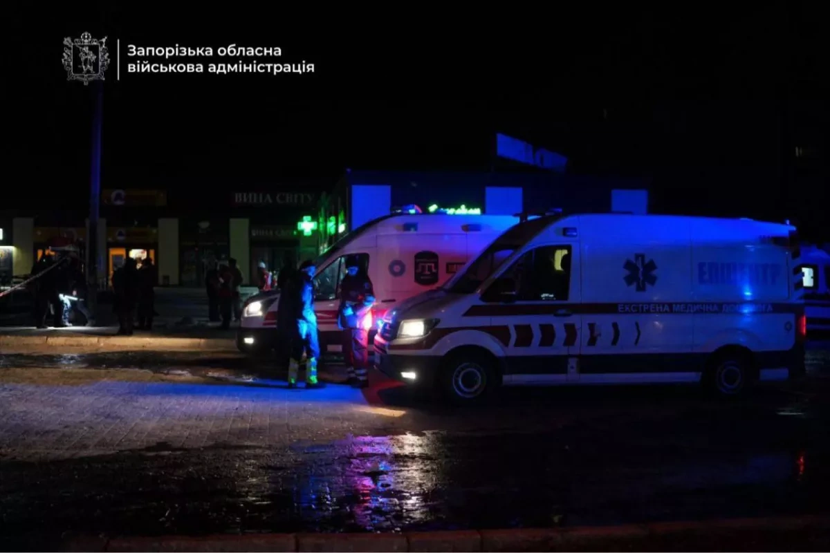 Russian strike in Zaporizhzhia claims lives of teen couple, injures dozens PHOTO/VIDEO