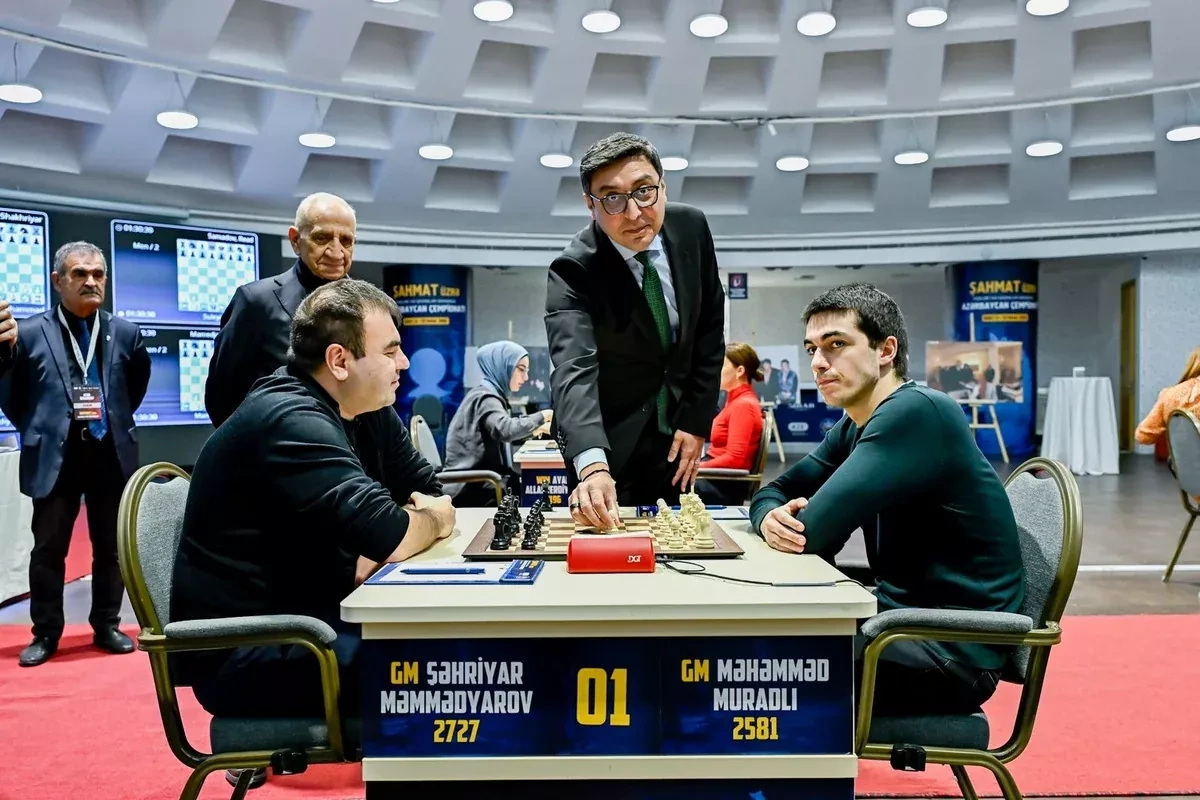 Muradli beats tournament favourite to reclaim Azerbaijan's chess champion title PHOTO