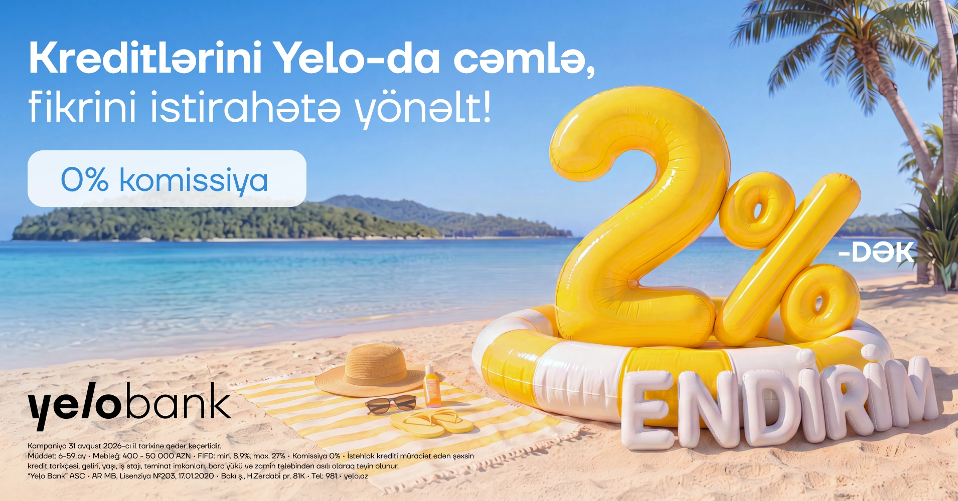 Campaign extended: Transfer your credit to Yelo and get up to 2% discount!