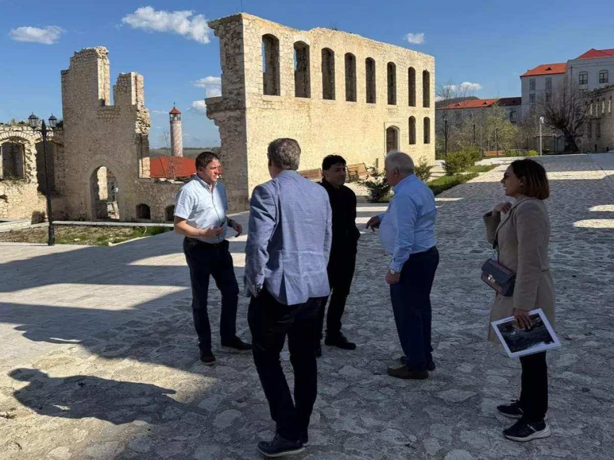 Irish parliamentary delegation visits Shusha, Khankendi PHOTO