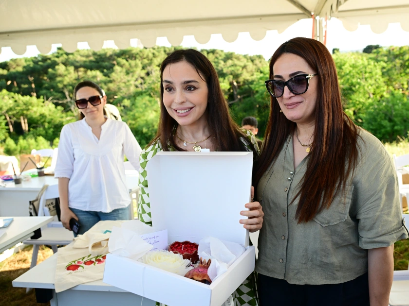 Leyla Aliyeva and Alena Aliyeva attend Charity Festival (PHOTO)