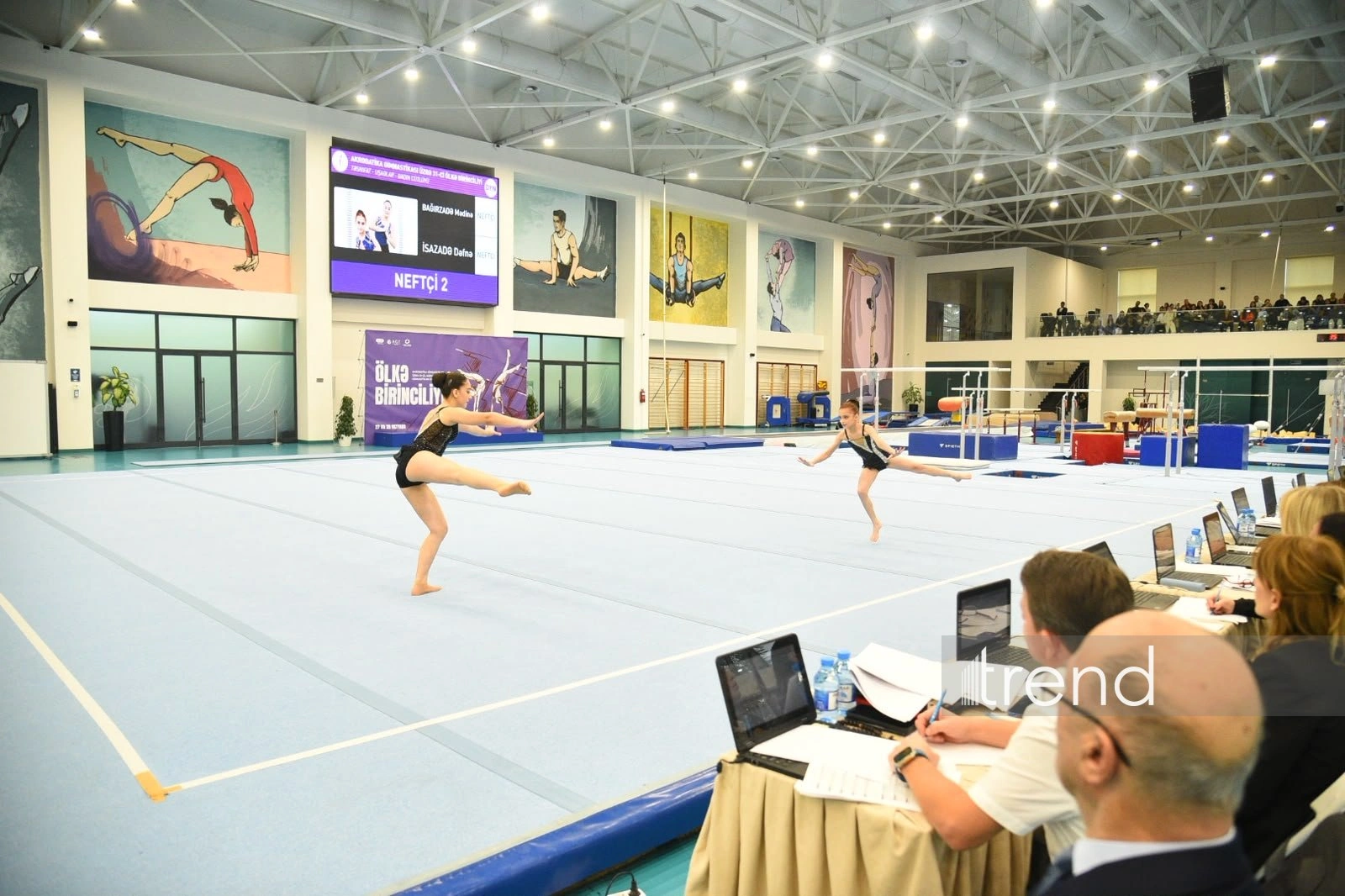 Azerbaijan's acrobatic, aerobic gymnastics championships conclude in Baku (PHOTO)