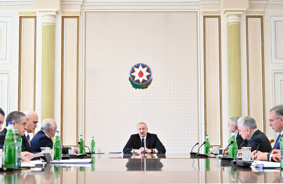 President Ilham Aliyev chairs meeting dedicated to agricultural issues (PHOTO)