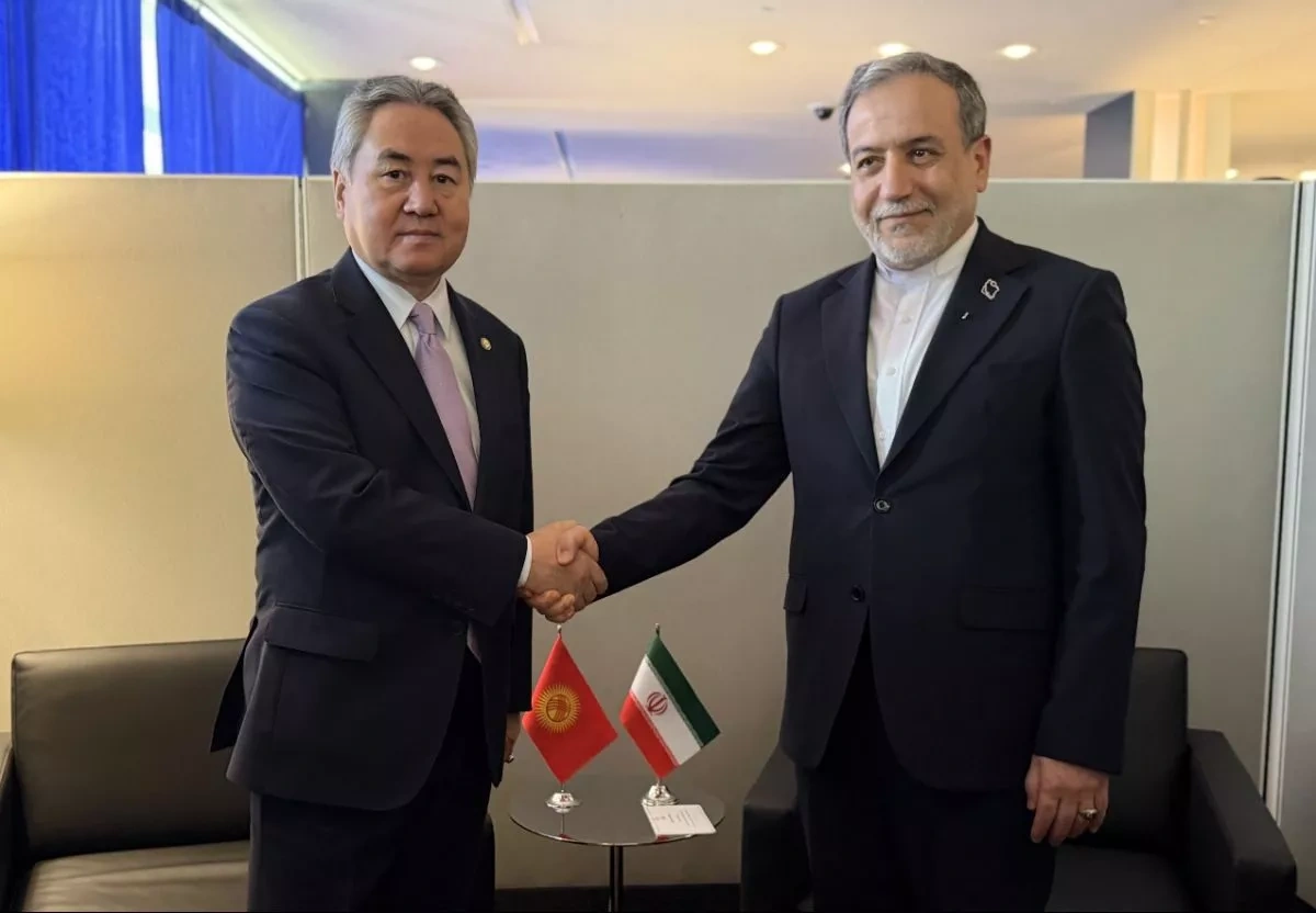Kyrgyz FM holds talks with EU, Iranian top diplomats in New York PHOTO
