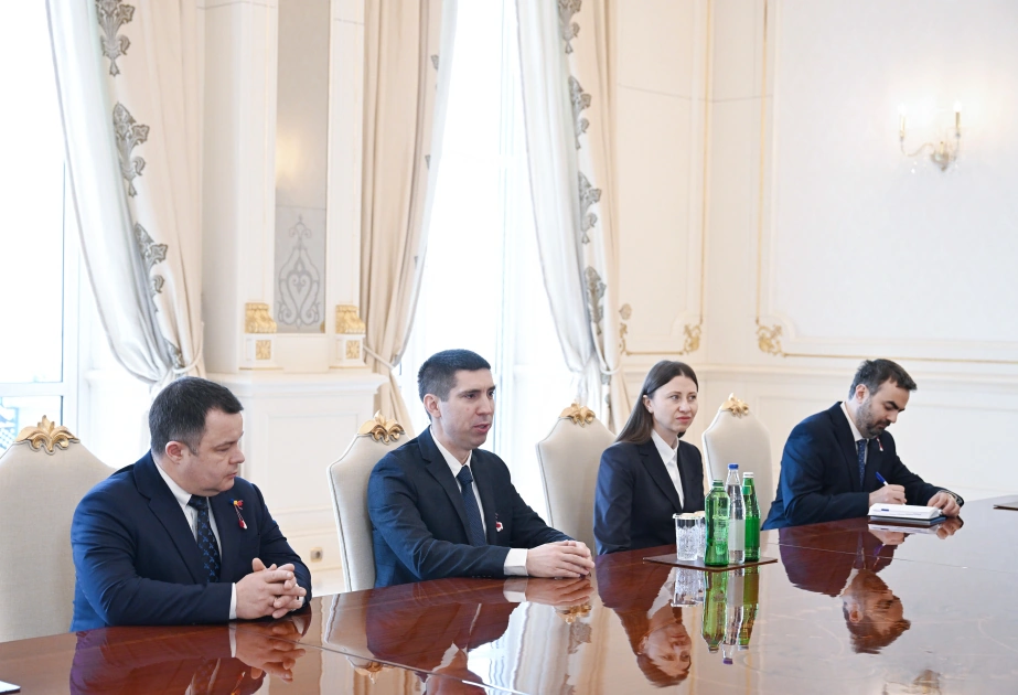 President Ilham Aliyev receives Deputy Prime Minister of Moldova (PHOTO)