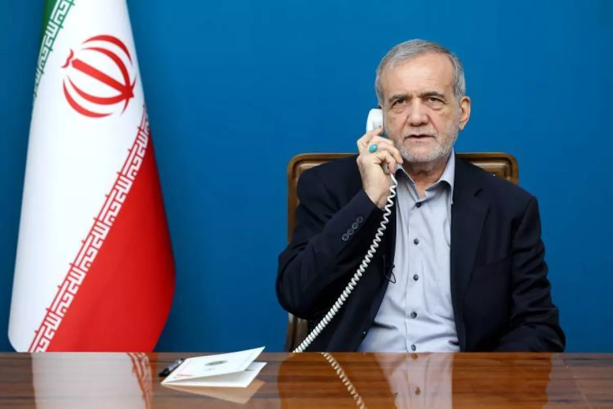 Iranian leader reassures new Hamas chief of steadfast support for Palestinian cause