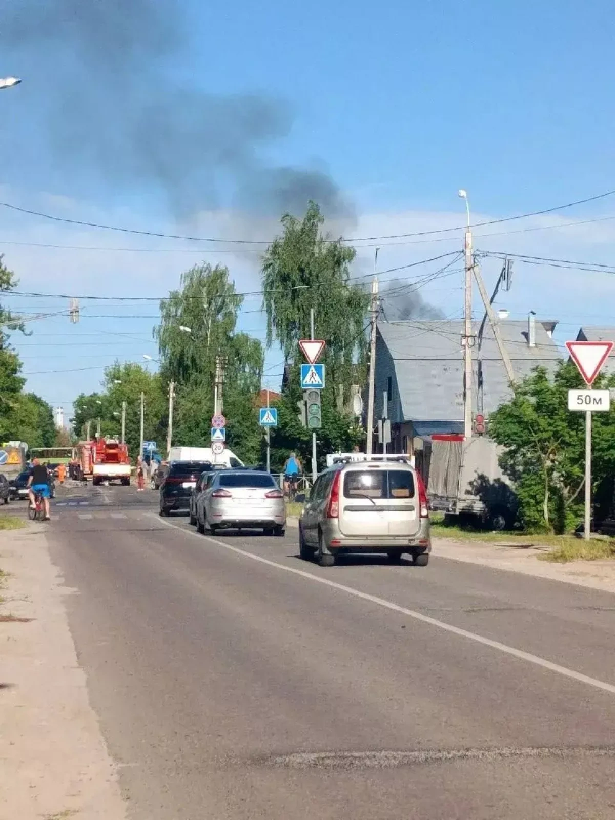 Six-month-old baby killed in drone strike on house near Moscow PHOTO