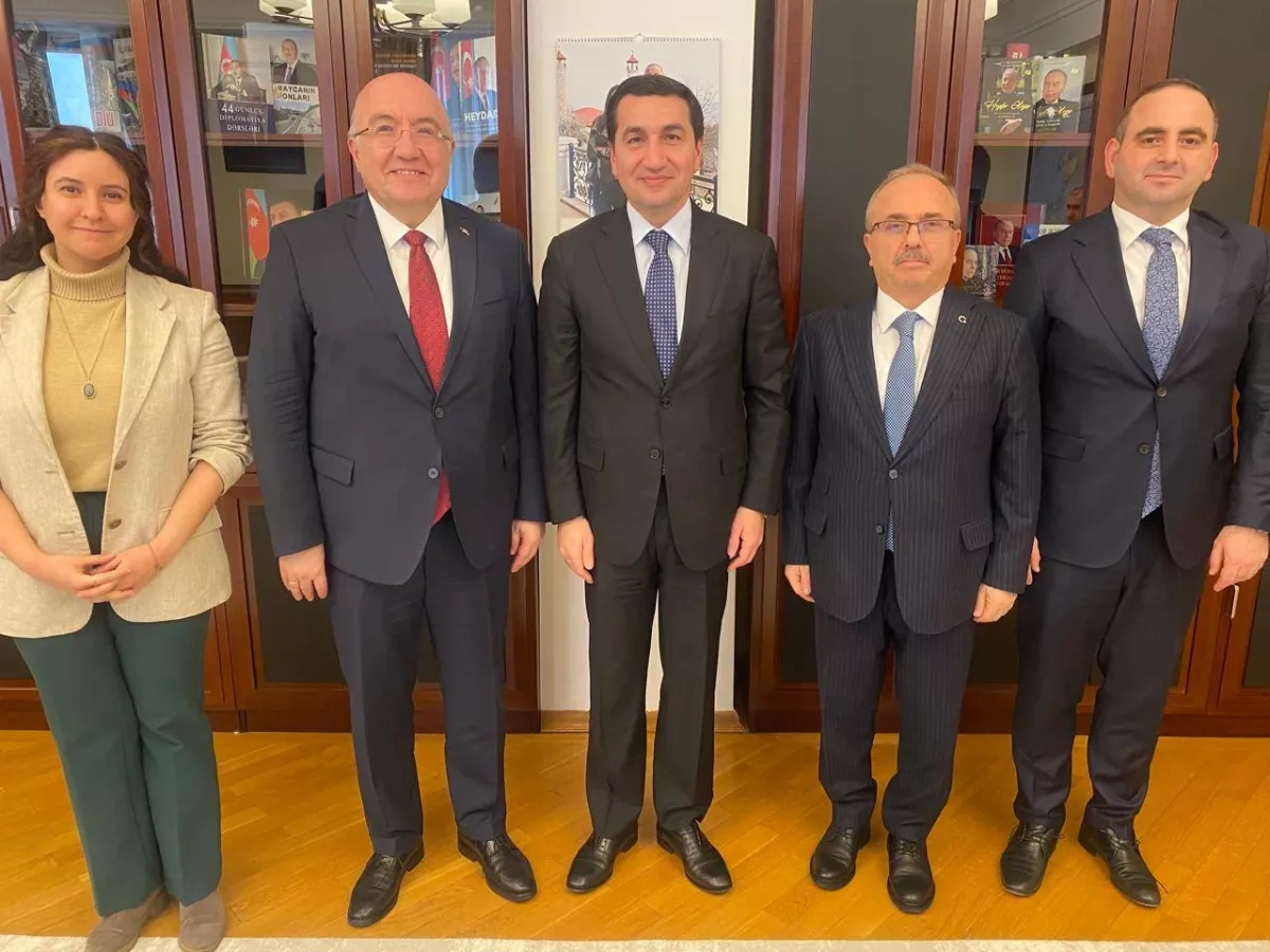 Azerbaijani presidential aide holds strategic talks with Turkish diplomats PHOTO