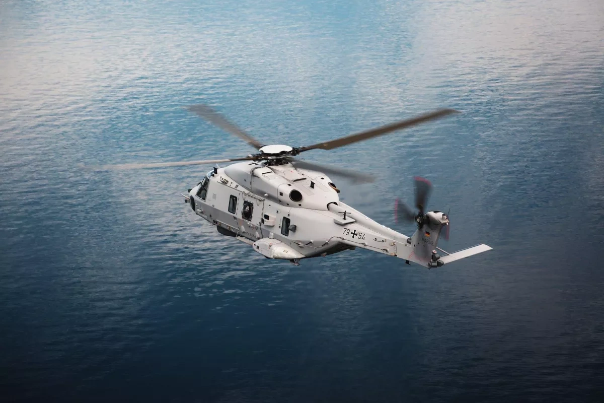Germany receives first NH-90 Sea Tiger helicopter, strengthening naval capabilities PHOTO