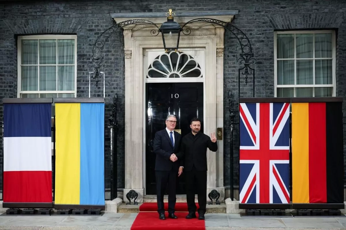 Sky News: Zelenskyy, Merz and Macron arrive in London for talks with Starmer PHOTO