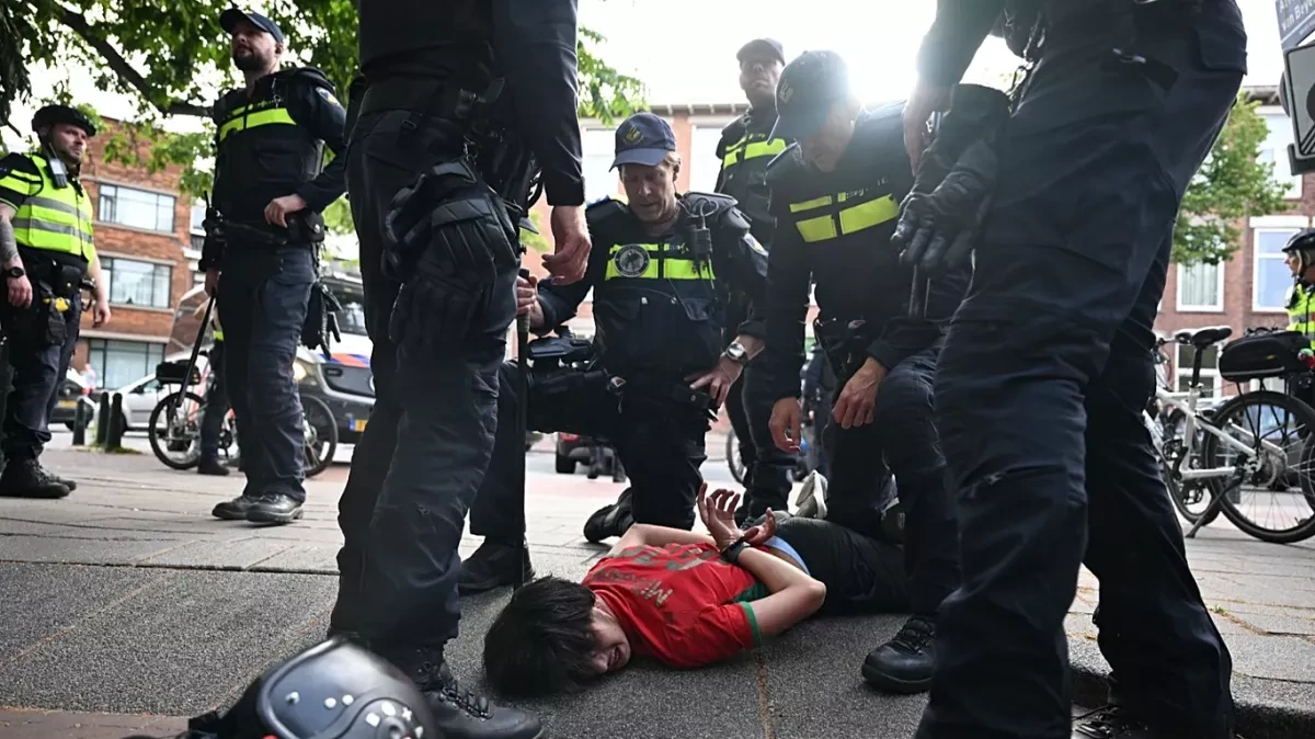 Jubilation turns to clashes after Morocco beats Netherlands