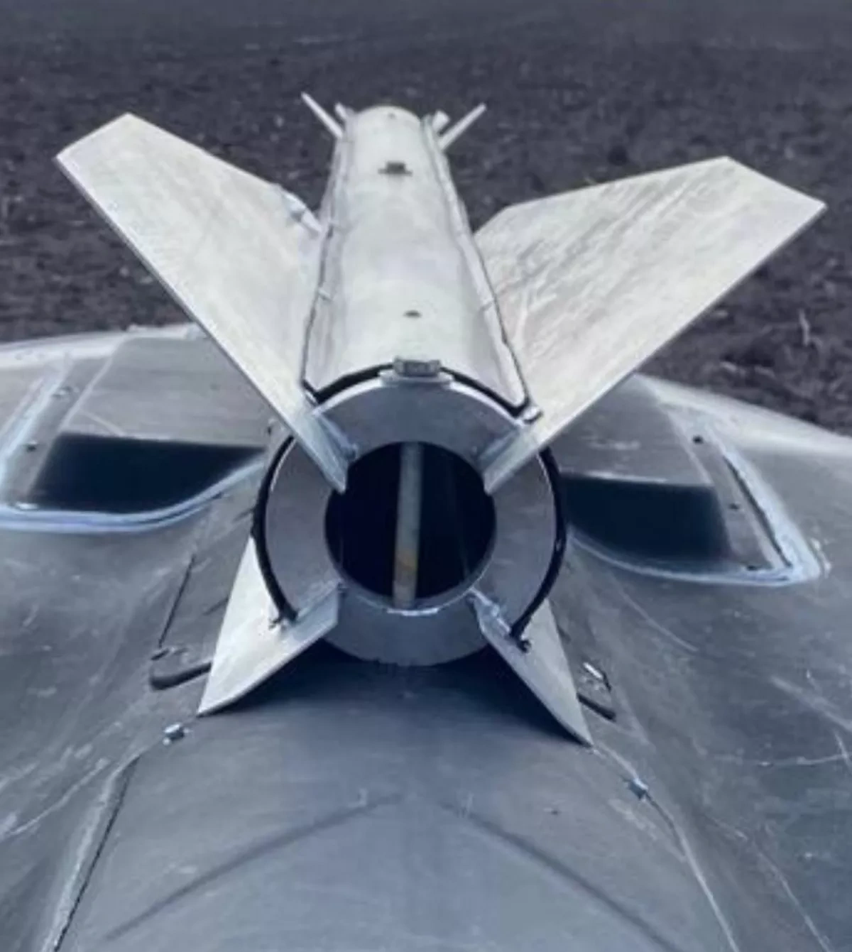 Media: Russian forces mount R60 missile mockups on Shahed drones PHOTO
