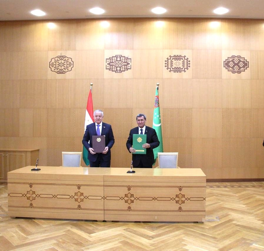 Tajikistan, Turkmenistan ink foreign ministry co-op program through 2028
