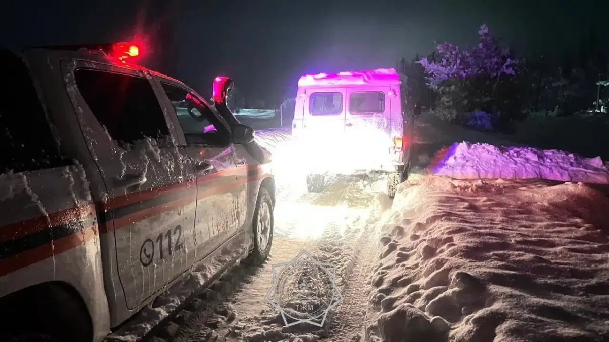 Kazakhstan rescues 145 people stranded by snowstorm Over past 10 days / photo