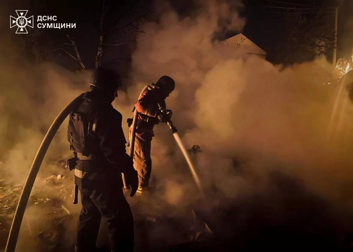 Two killed, one injured in Russian strikes on Ukraine's Sumy PHOTO