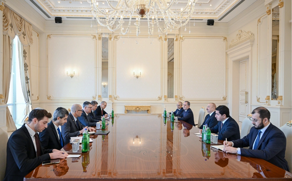 President Ilham Aliyev receives Minister of Foreign Affairs of Israel (PHOTO)