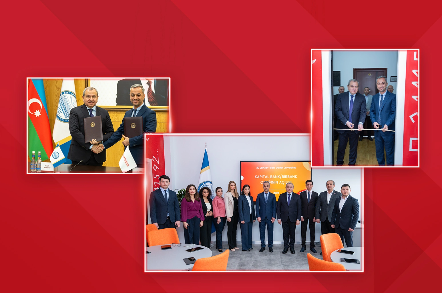A memorandum signed between the country’s first bank and first university
