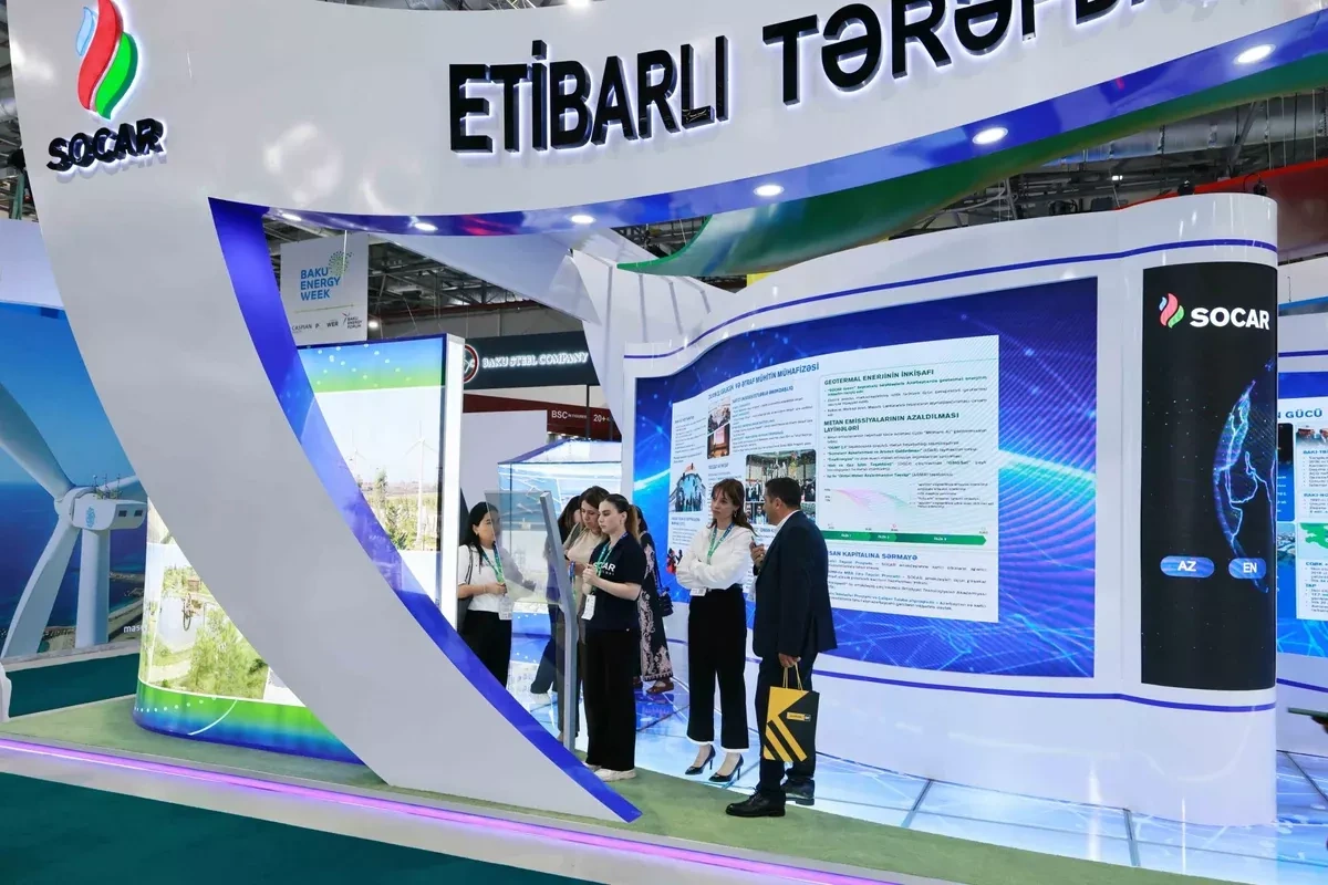 SOCAR showcases global energy footprint at Caspian Oil and Gas Exhibition PHOTO