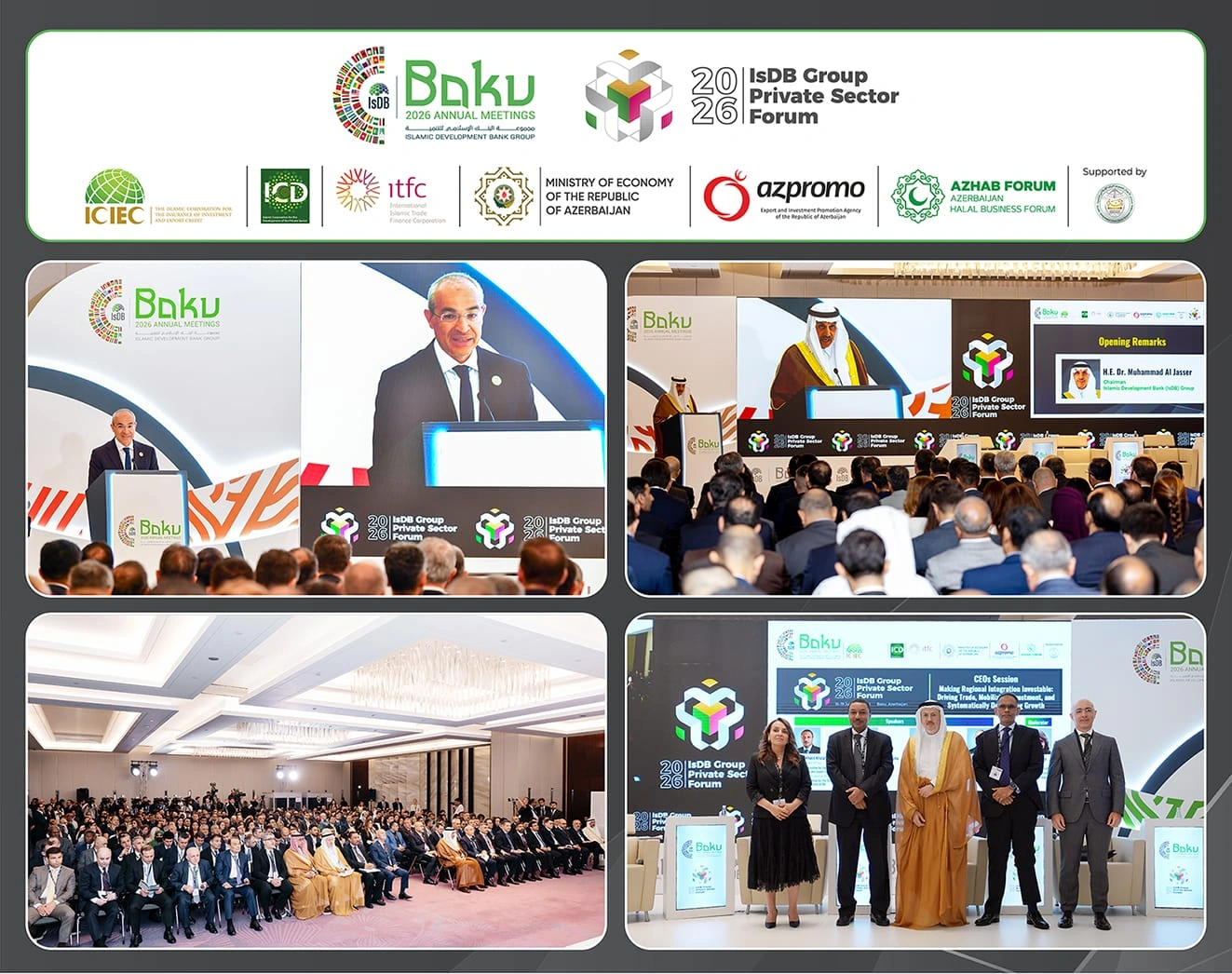 IsDB Group affiliated institutions organize 14th Private Sector Forum in Baku
