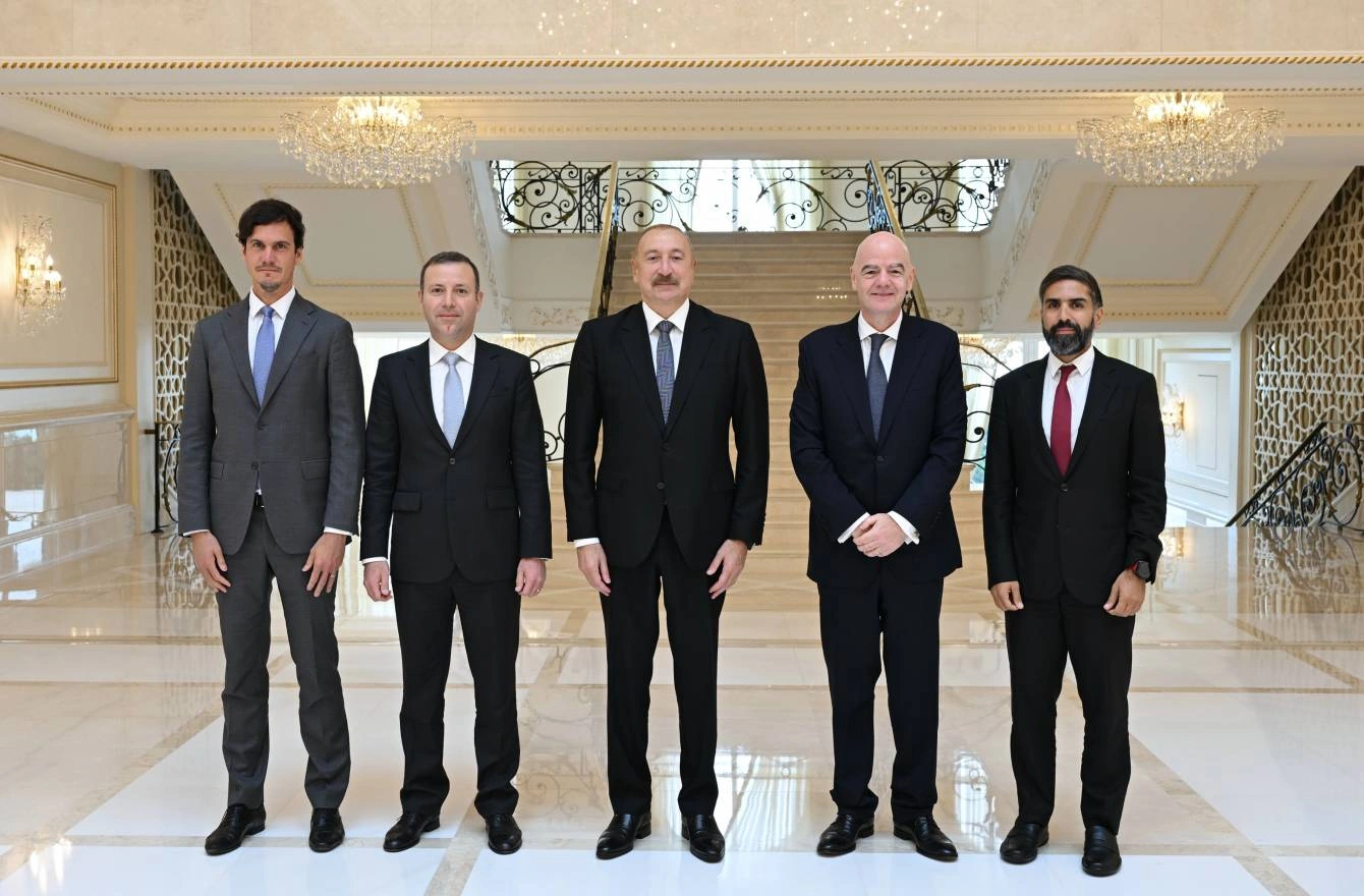 Infantino thanks President Ilham Aliyev for supporting FIFA, hosting U-15 World Cup