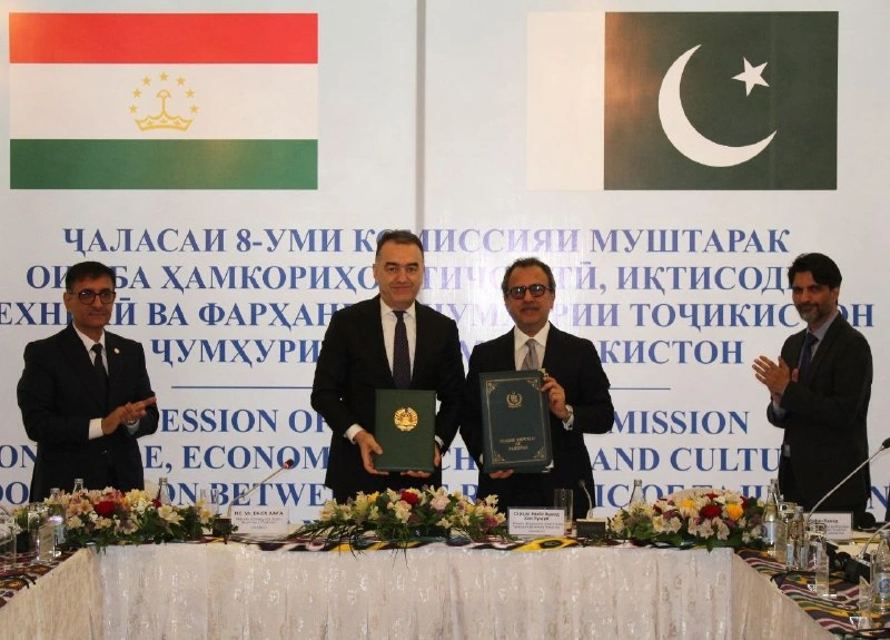Tajikistan, Pakistan trade turnover reaches $43 mln in 2025