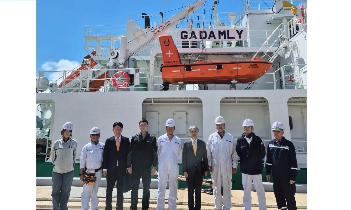 Turkmenistan, South Korea strengthen shipbuilding ties at Balkan Shipyard