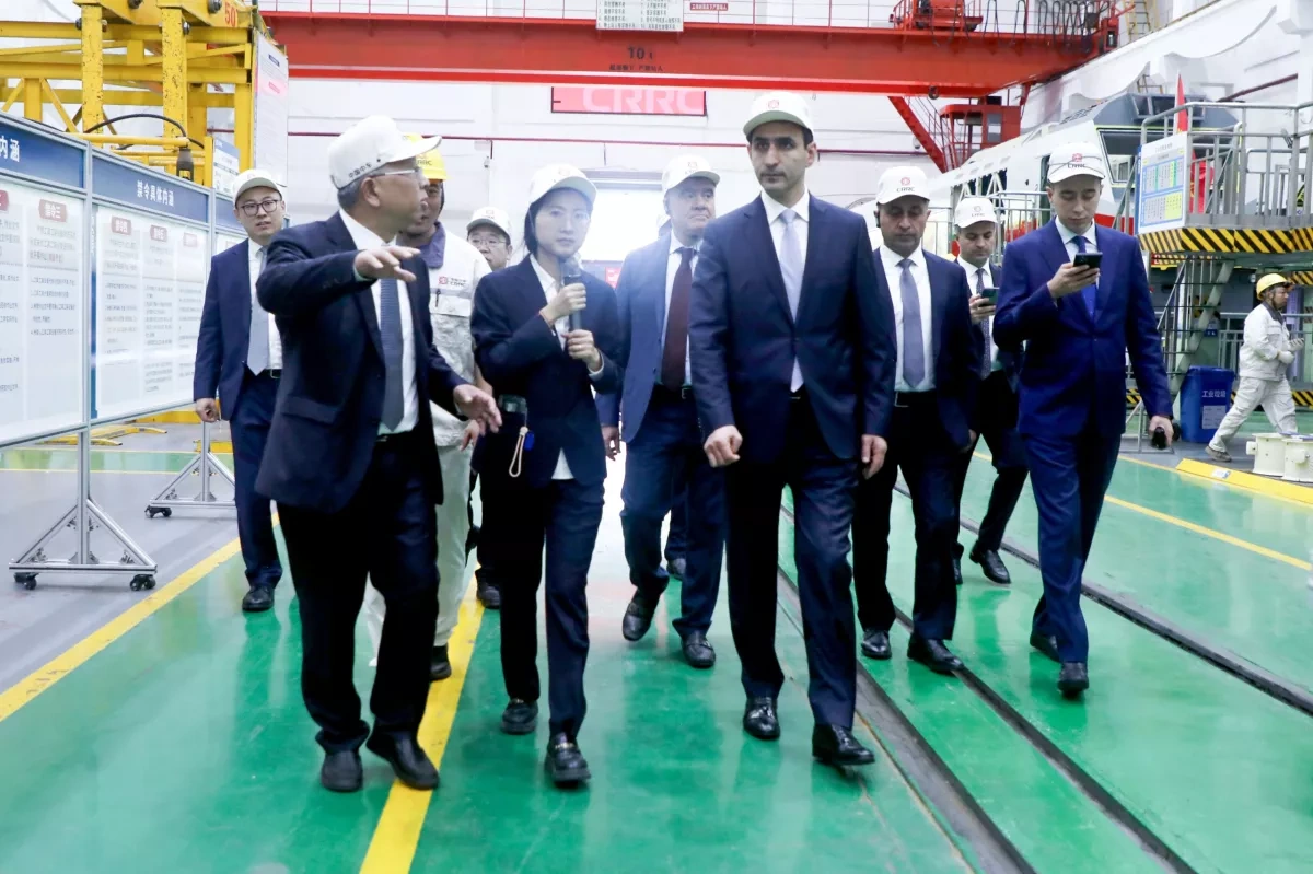 Azerbaijan boosts rail fleet with Chinese partnership PHOTO
