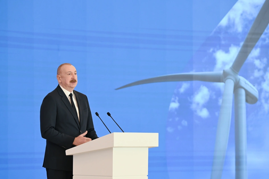 Over past 20 years, generation capacities created in Azerbaijan have increased by about three times compared to entire previous period - President Ilham Aliyev