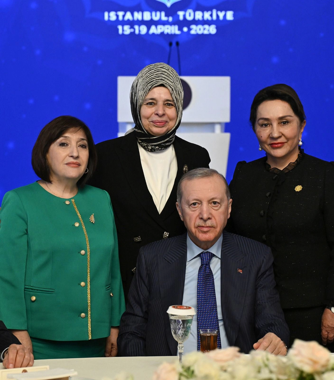 Speaker of Azerbaijani Parliament joins meeting with President Erdoğan at IPU Assembly (PHOTO)
