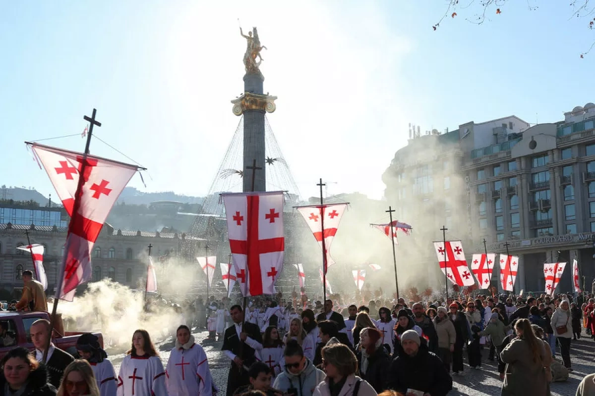Tbilisi holds traditional Alilo Christmas procession