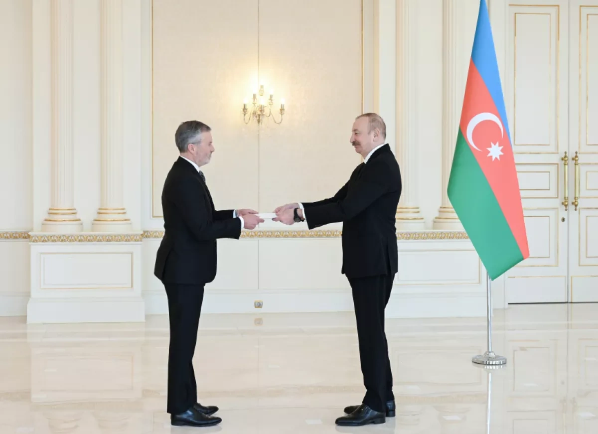 Azerbaijani president accepts credentials of several newly appointed ambassadors PHOTO