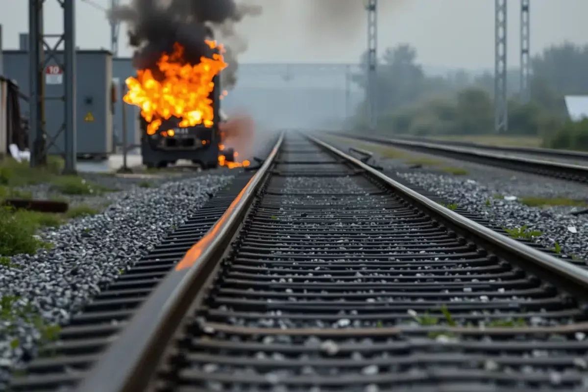 Ukraine foils plot to bomb railway in Chernihiv region PHOTO