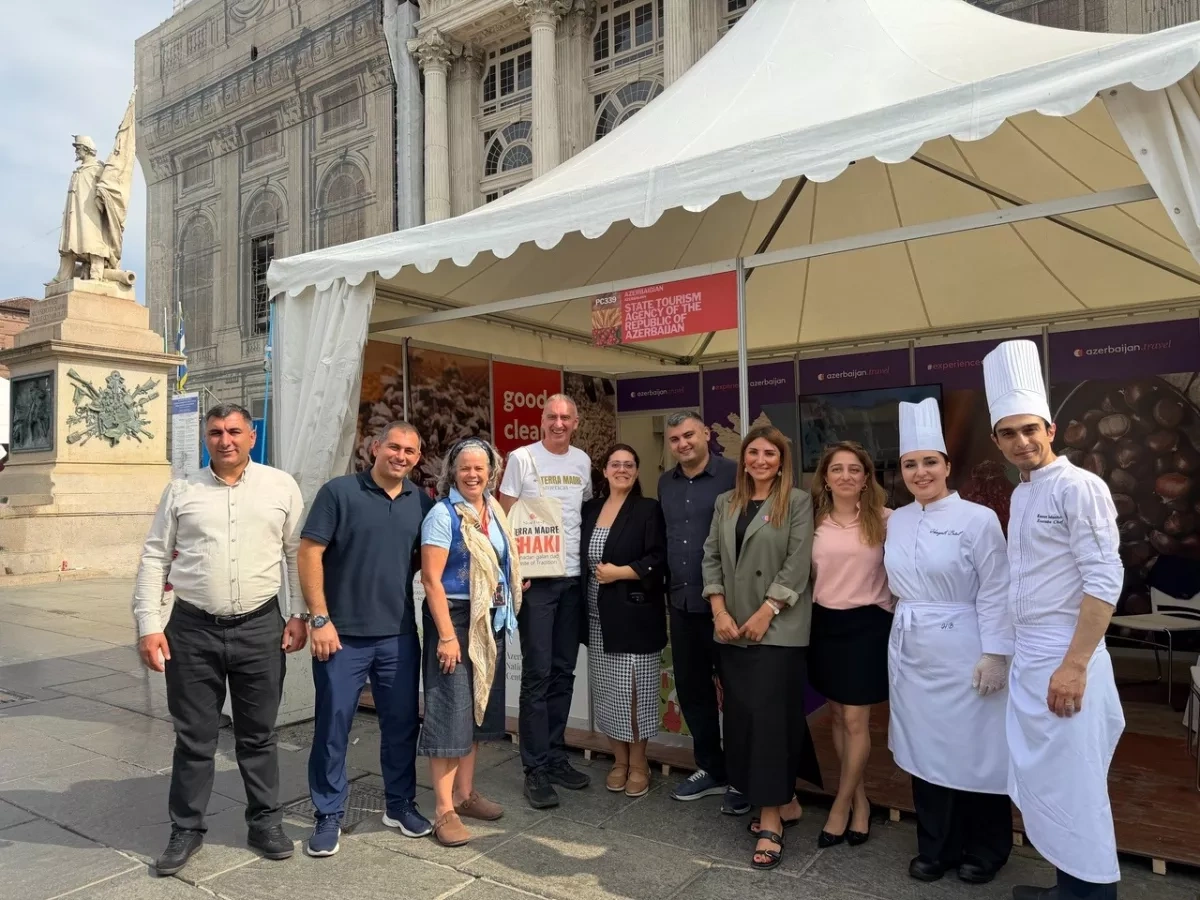 Azerbaijani cuisine wows crowds at major Italian food festival PHOTO