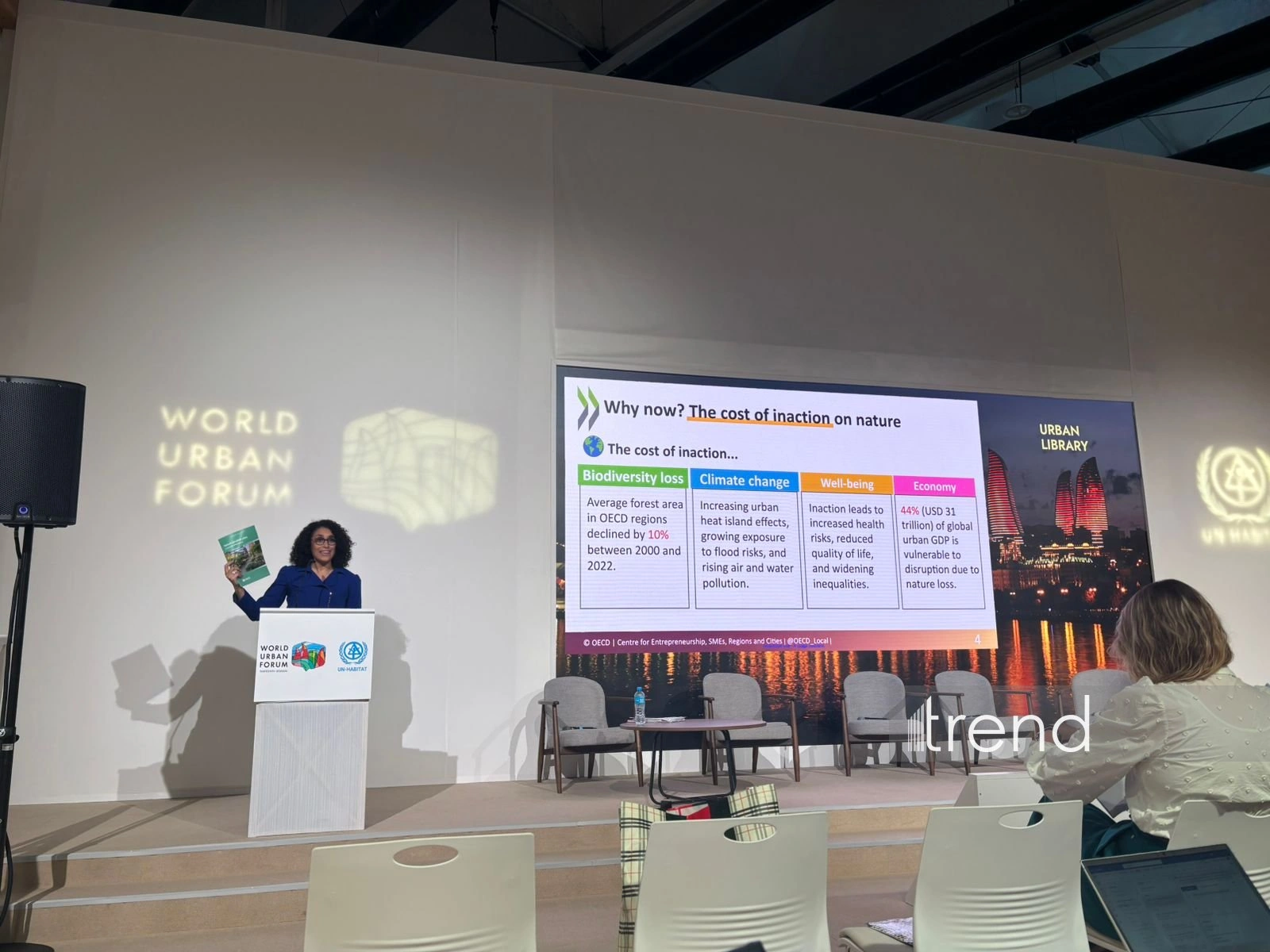 WUF13 hosts session on nature-positive urban development and OECD findings