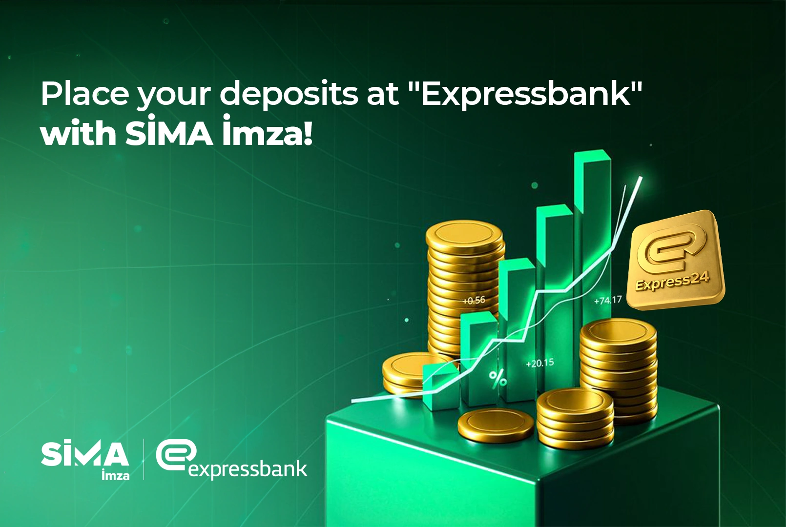 Expressbank has digitalized deposit placement with “SİMA İmza”