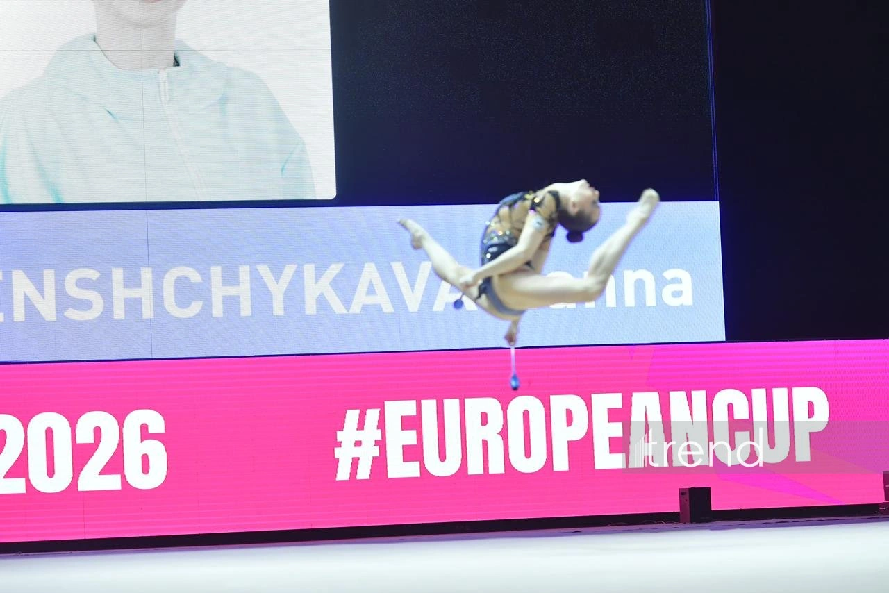 Third day of European Rhythmic Gymnastics Cup in Baku concludes (PHOTO)