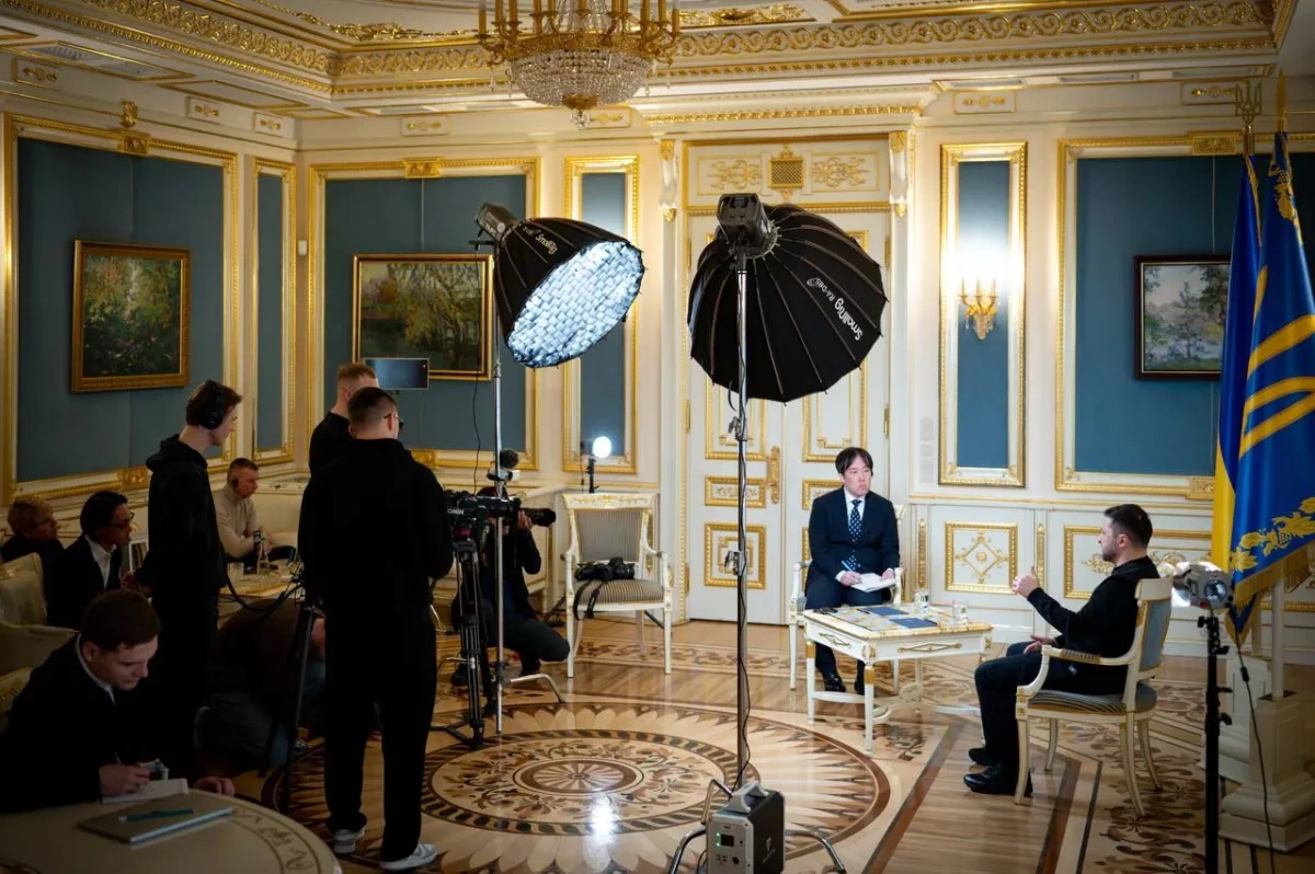 Zelenskyy proposes historic defence cooperation with Japan PHOTO