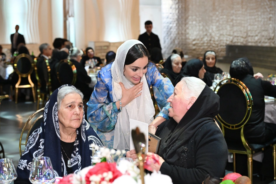 Leyla Aliyeva attends iftar dinner held with participation of martyrs’ mothers