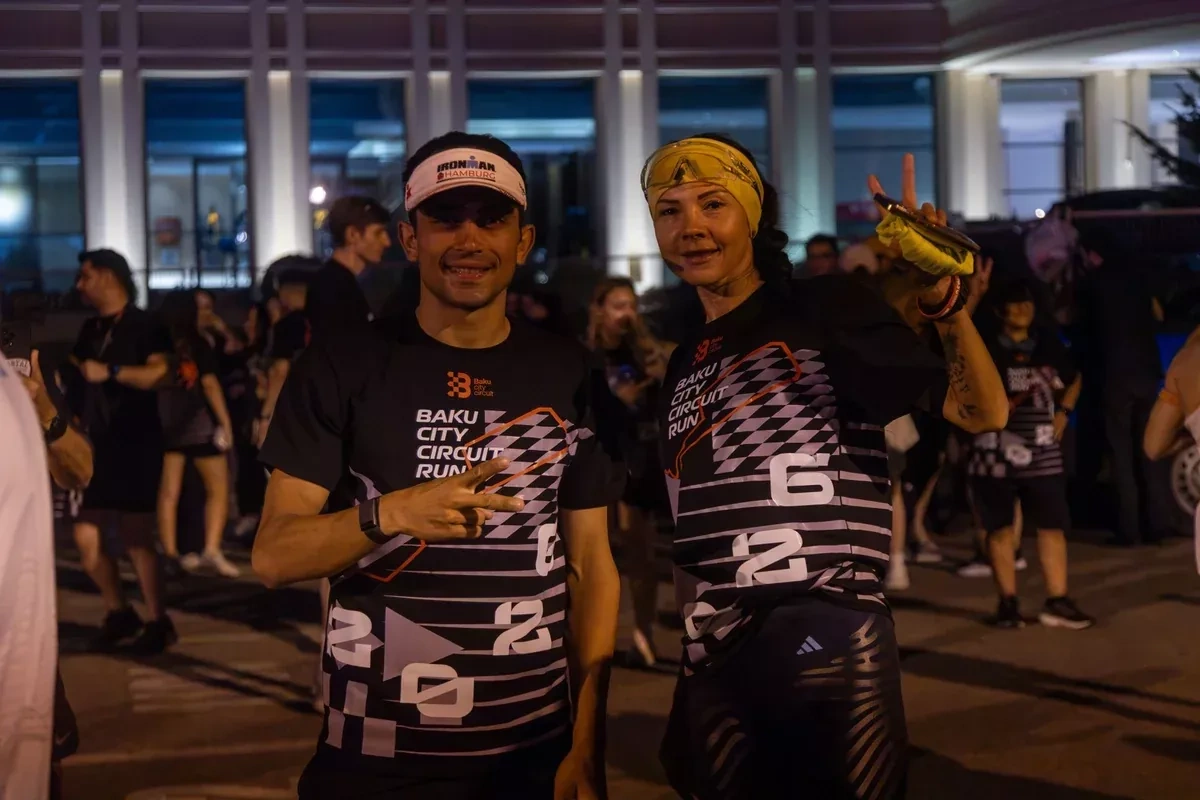 About 250 take part in BBC F1 Weekend Run at Baku City Circuit PHOTO