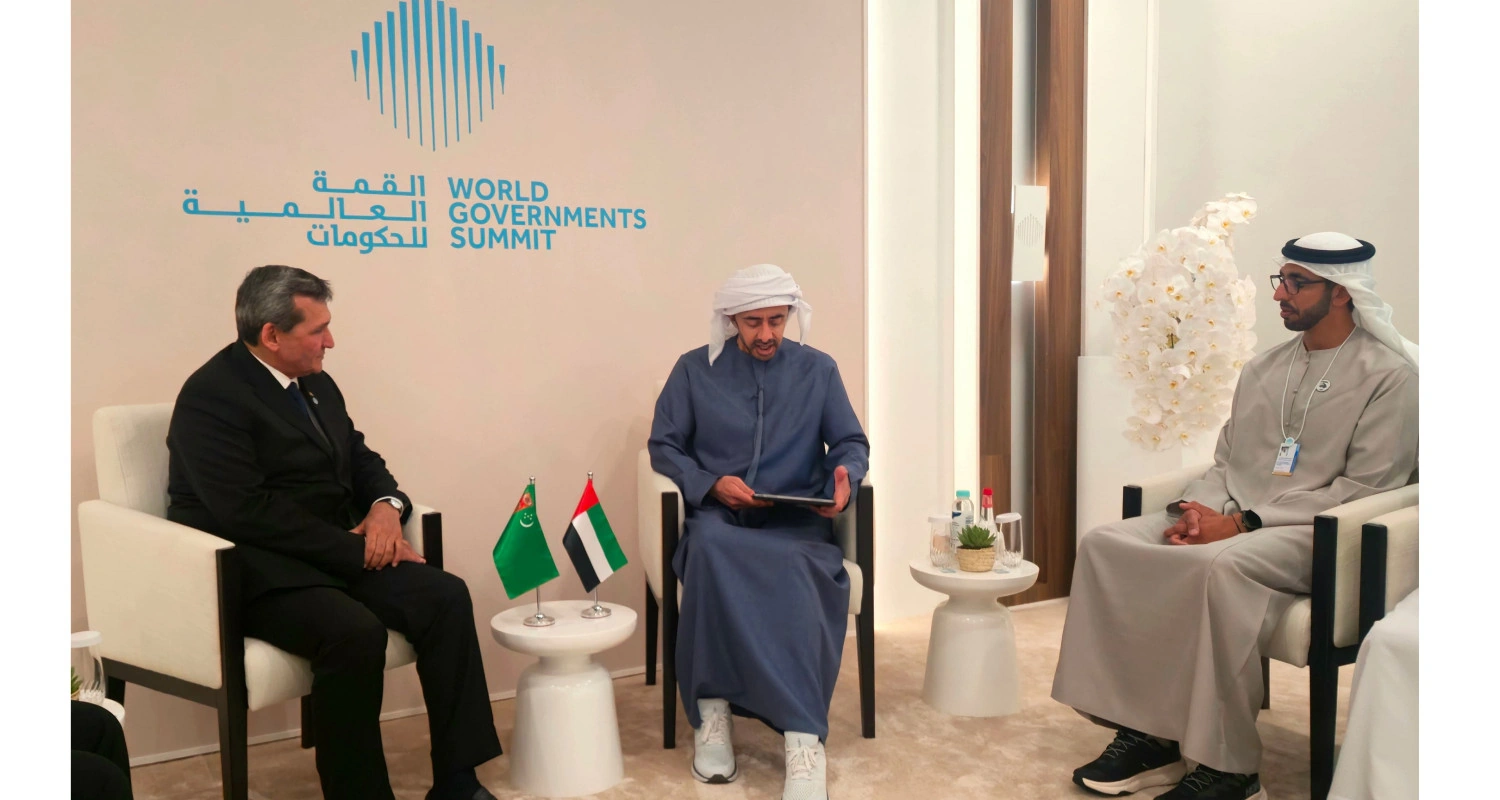 Turkmenistan and UAE going over their political and economic ties