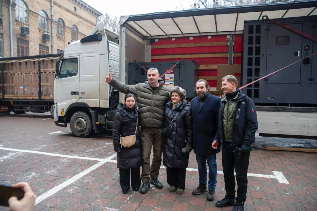 Kyiv receives 130 generators from Poland to boost energy resilience PHOTO