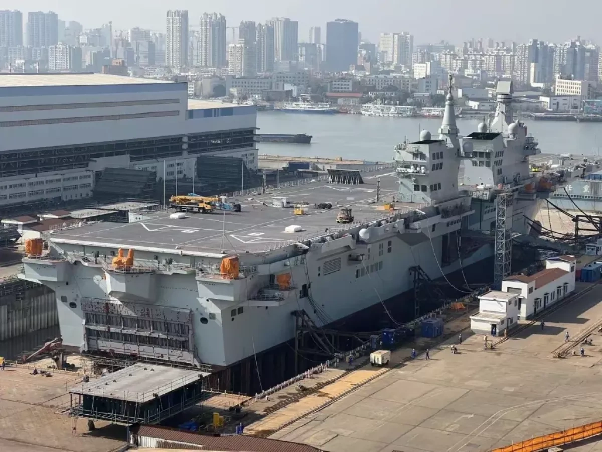 Media: China converts cargo ships into drone aircraft carriers