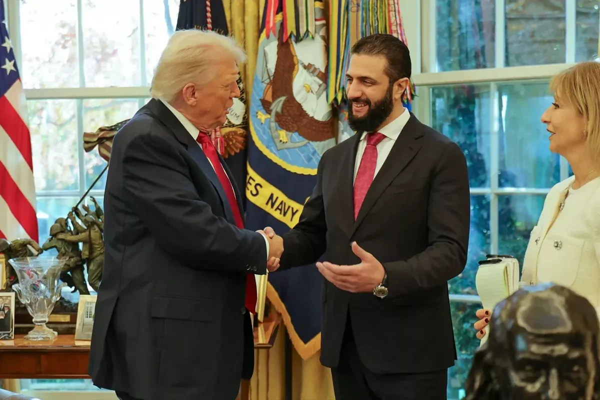 Trump holds talks with Syria’s al-Sharaa on sanctions relief, recovery