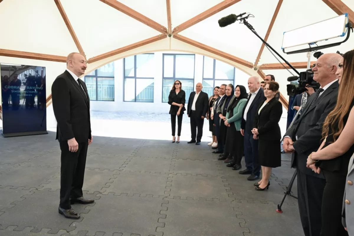 President Aliyev hails Jabrayil’s Shukurbeyli rebirth in talks with residents “All these lands are symbols of our heroism”