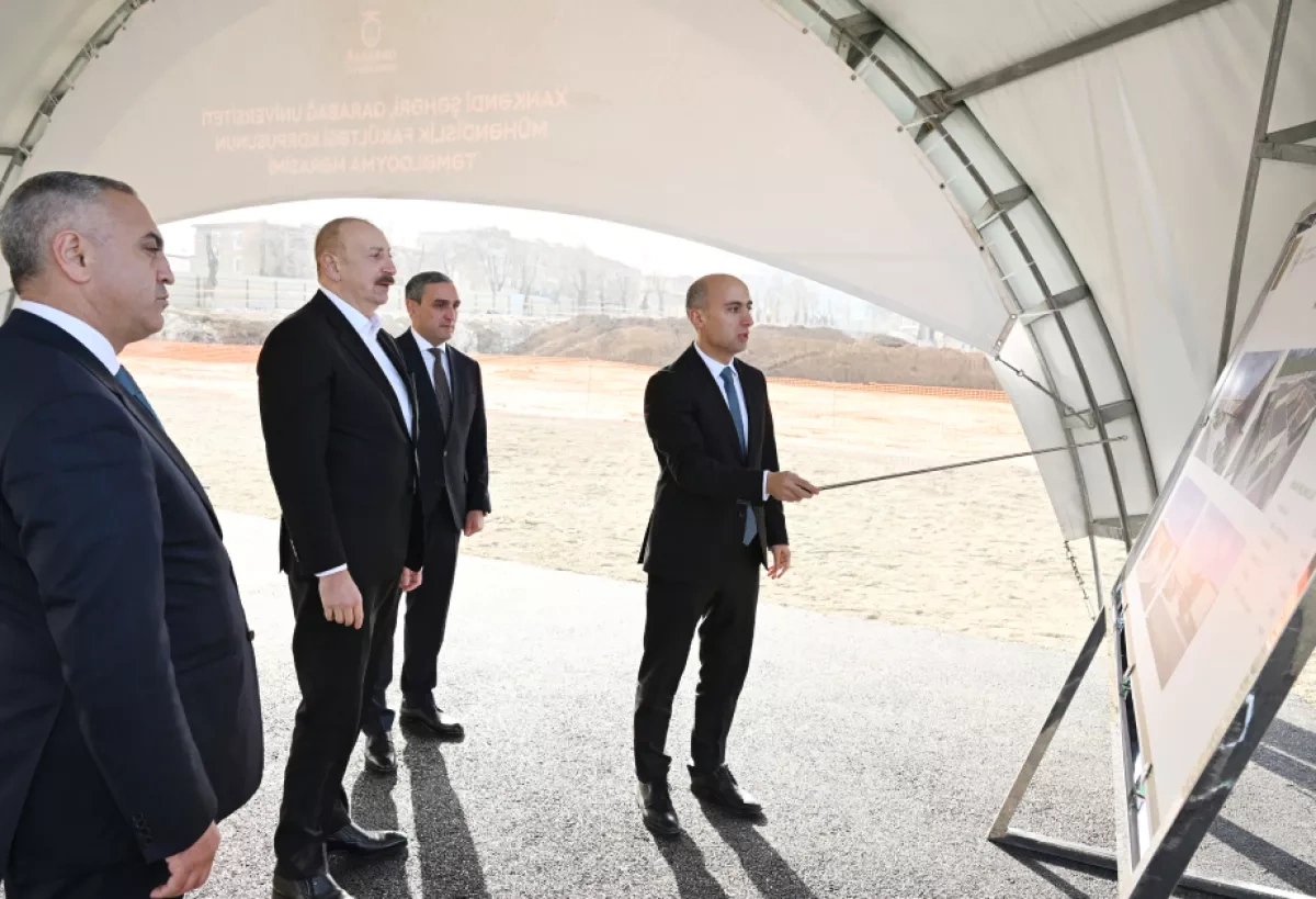 Azerbaijani president inaugurates multiple educational, infrastructure facilities in Khankendi PHOTO / Updated
