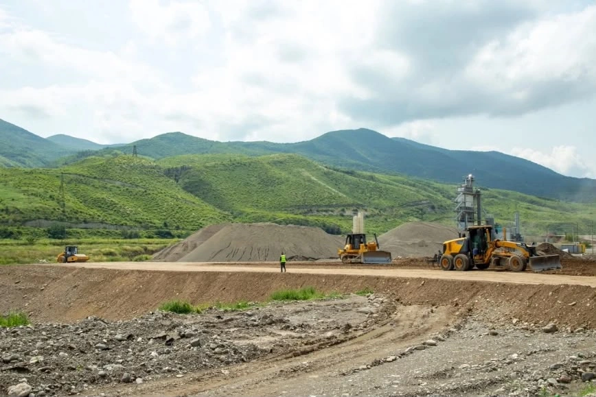 Azerbaijan reveals construction progress for Aghdam-Khankendi railway