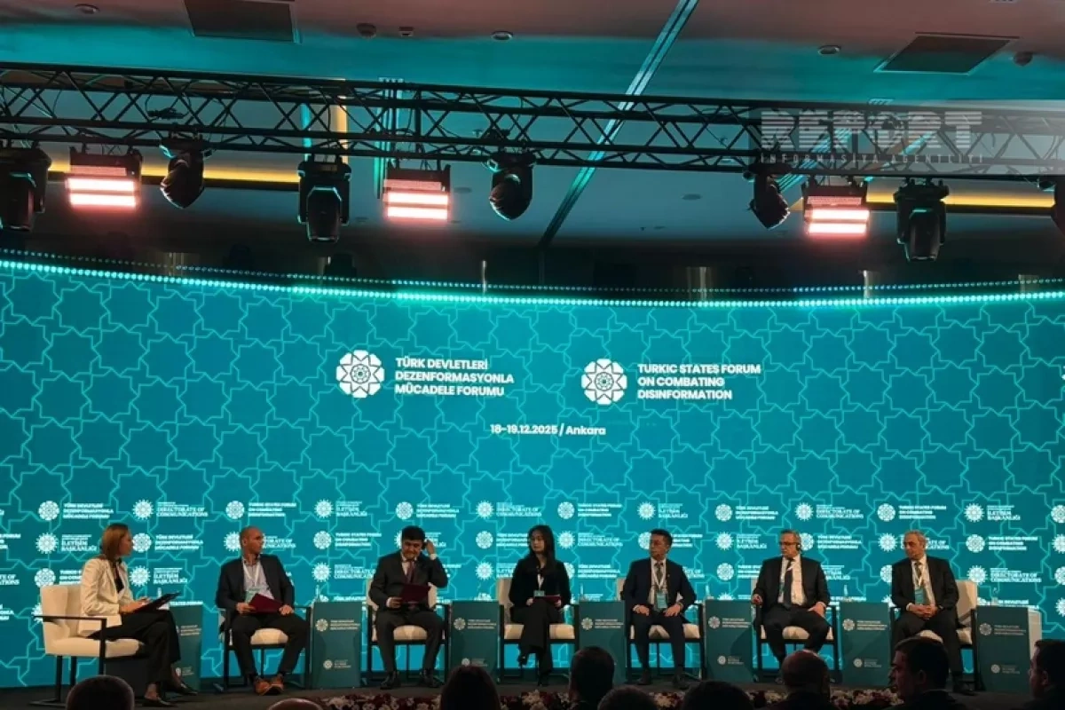 Second day of Turkic States Forum on disinformation underway in Ankara PHOTO