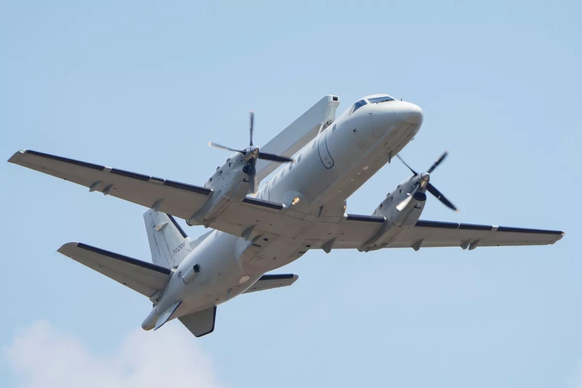 Swedish reconnaissance aircraft flies near Russian border
