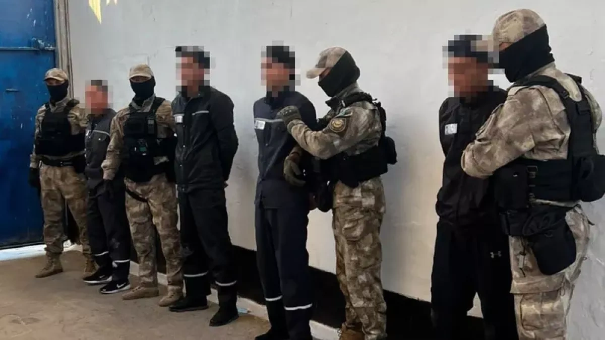 Kazakhstan detains 29 in nationwide crackdown on organised crime PHOTO