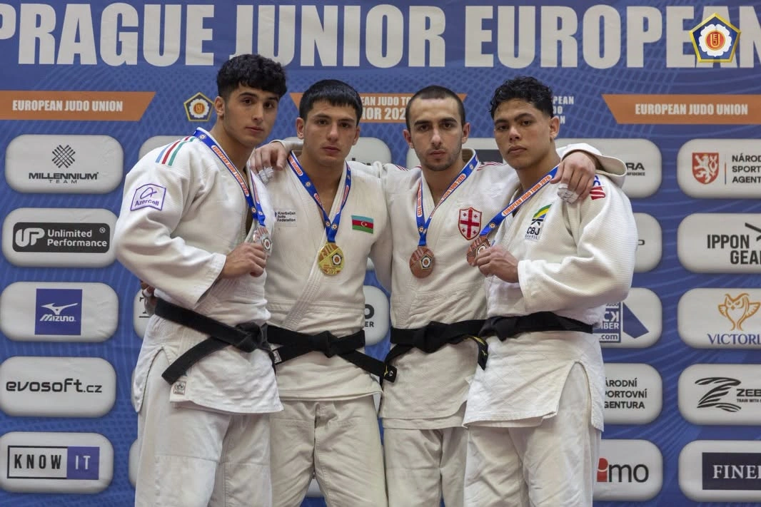 Azerbaijani judokas win nine medals at European Cup (PHOTO)